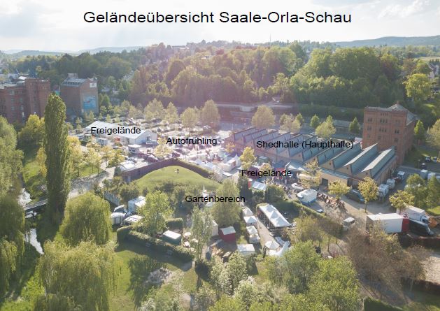 Saale Orla Schau Gelände